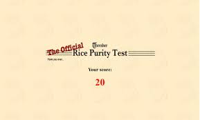 The Rice Purity Questionnaire